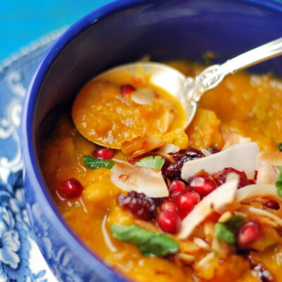 Yemenite Spice Butternut & Chickpea Soup
