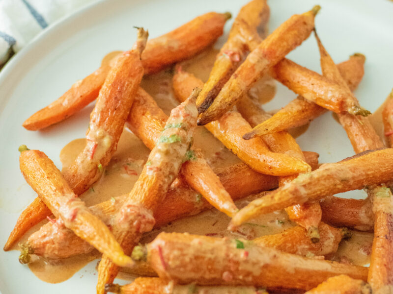 Perfect Flavors by Naomi Nachman: Harissa Carrots (reprinted with permission)